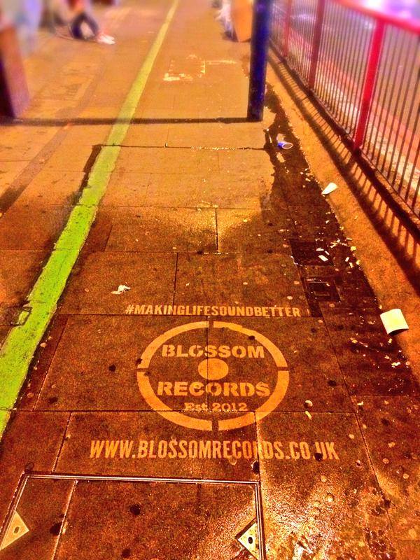 clean graffiti by clean advertising for blossom records