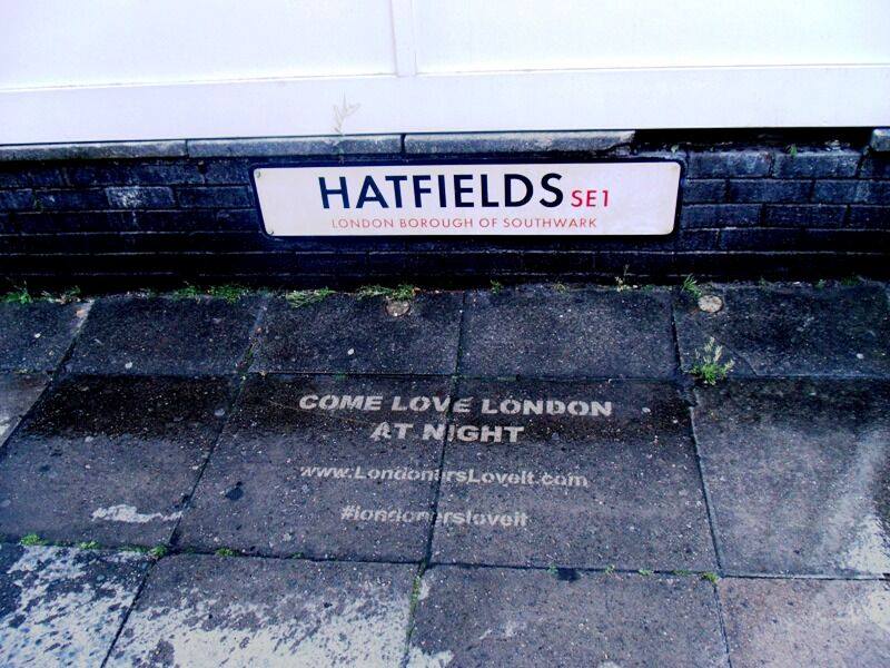 lean graffiti by clean advertising for london love it