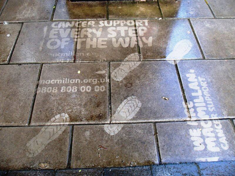 lean graffiti by clean advertising for macmillen cancer support charity campaign