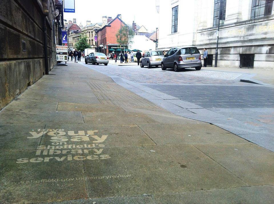 lean graffiti by clean advertising for sheffield council government