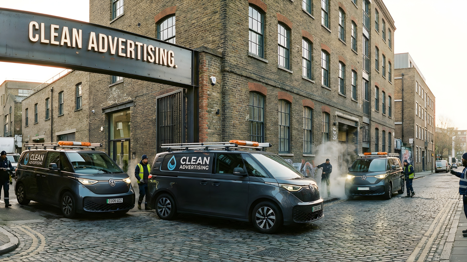 Clean Advertising London Warehouse